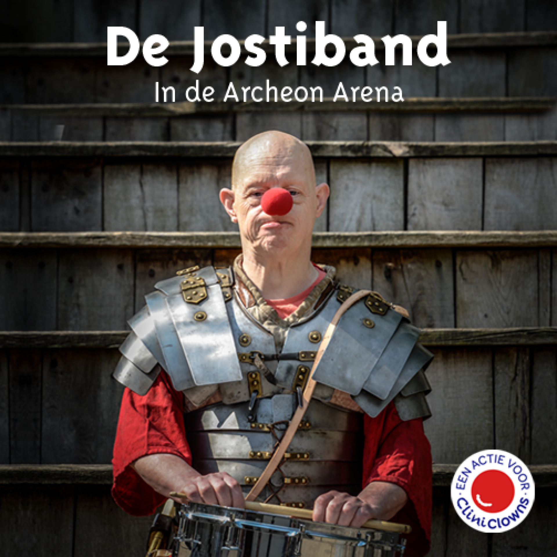 Een rode neus... met de Jostiband